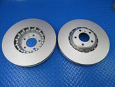 Bentley Bentayga front brake disc rotors TopEuro #7391 2pcs