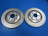 Bentley Continental Gt GTc Flying Spur rear brake rotors disc x2 #5814