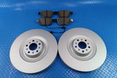 Bentley Gt GTc Flying Spur front brake pads & rotors LOW DUST #11962