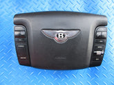 Bentley Continental Flying Spur GT GTC left driver steering wheel airbag #1869