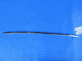 Bentley Flying Spur front left door window upper chrome trim #6649