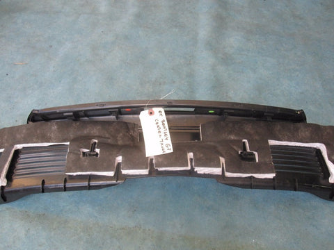 Bentley Continental Gt trunk center trim panel