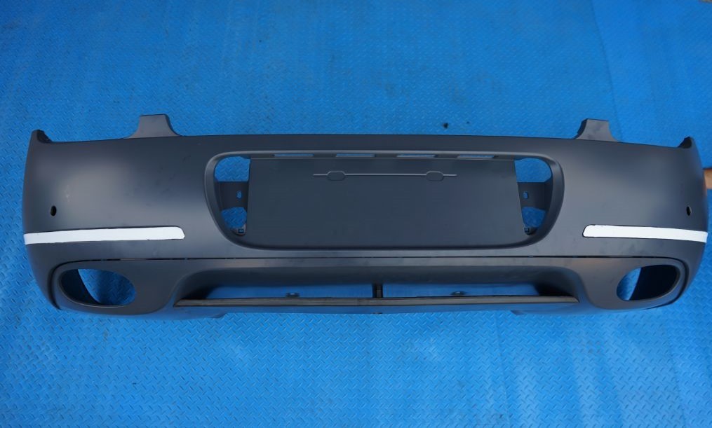 Bentley Continental Flying Spur rear bumper cover assembly with side marker light holes  #12008