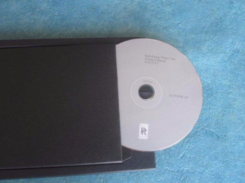 2010 Rolls Royce Ghost Owners Manual CD