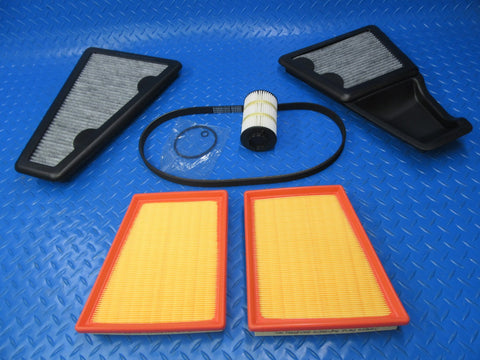 Bentley Continental Gt Gtc Flying Spur V8 filters & belt service kit #8957