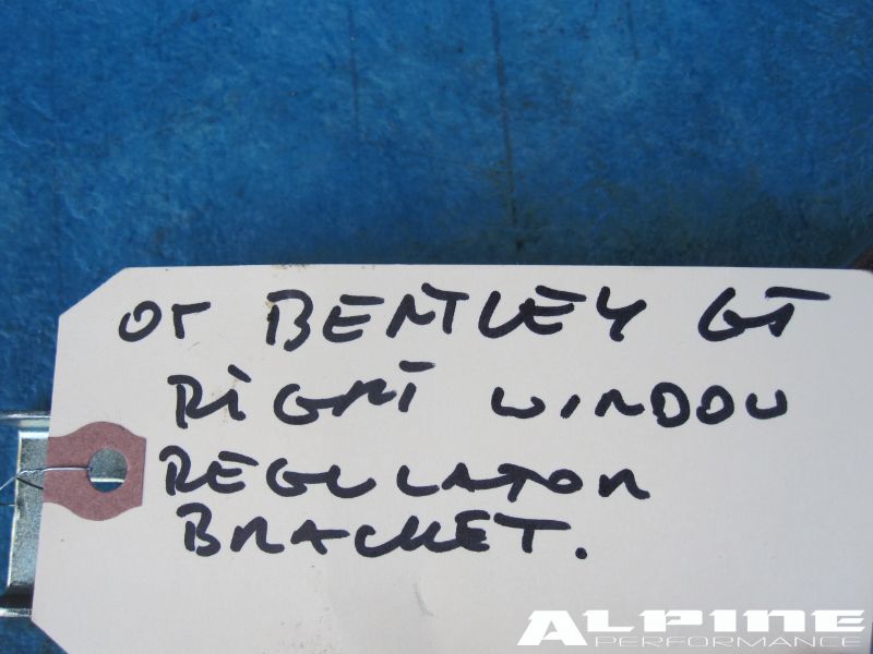 Bentley Continental GT right window regulator Bracket ONLY