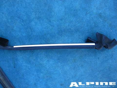 Bentley Continental GT left top door window glass molding