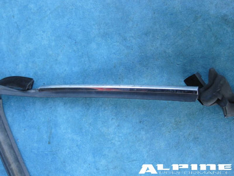 Bentley Continental GT left top door window glass molding
