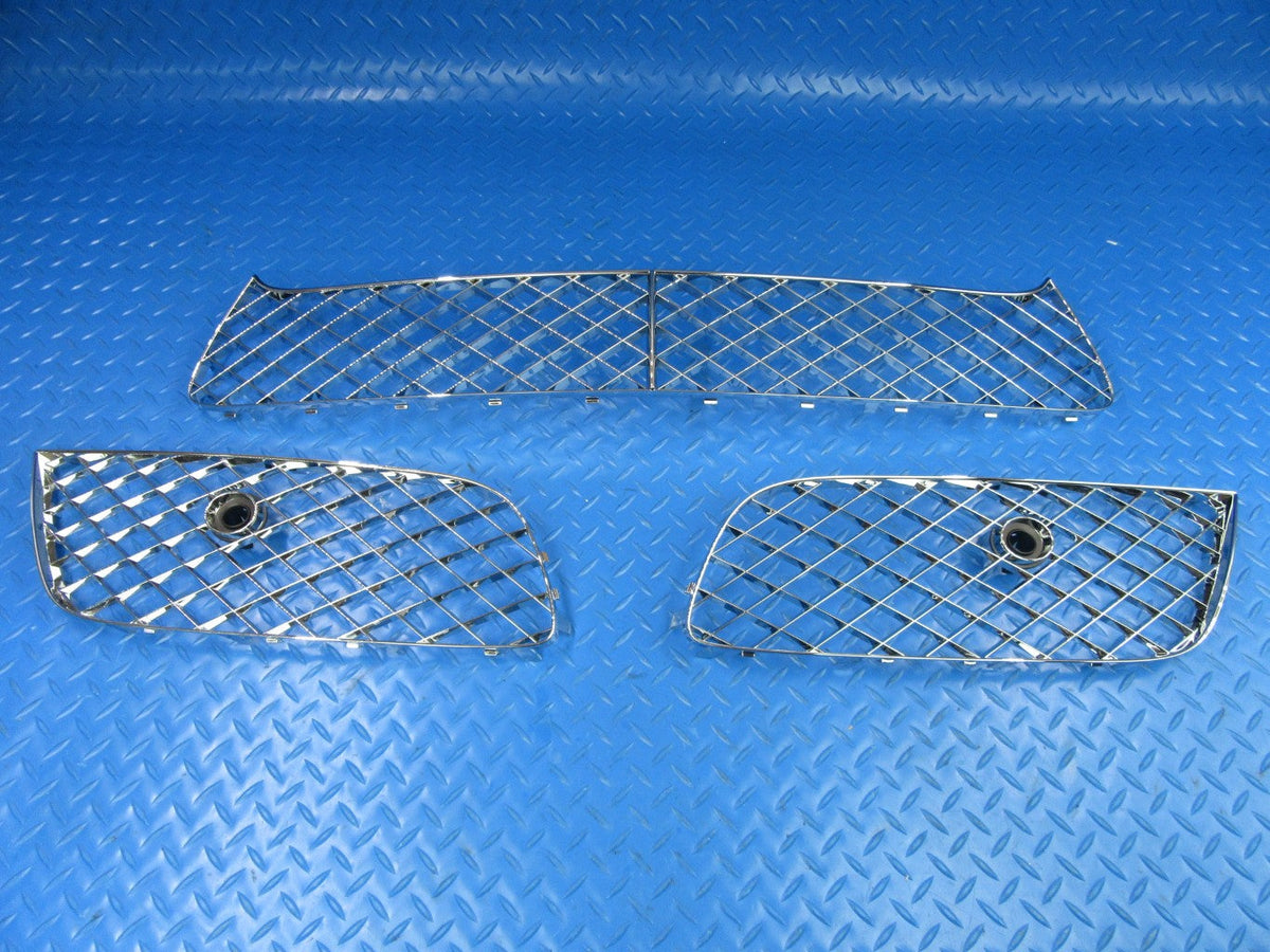 Bentley Continental Gt Gtc S V8 front bumper grille 3pcs #9079