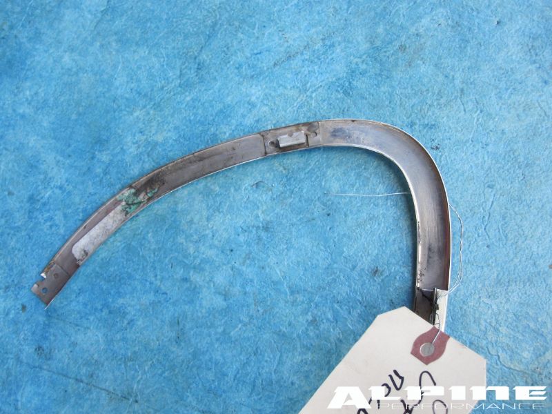 Bentley continental GT left quarter panel glass chrome molding