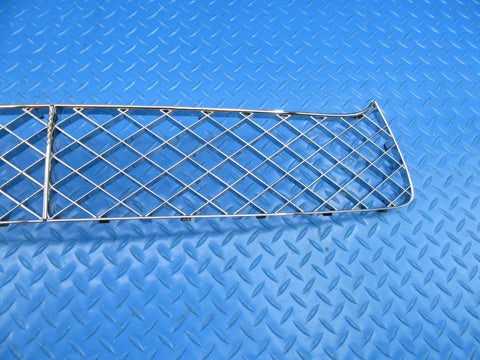 Bentley Continental Gt Gtc S V8 chrome front bumper center grille #9191