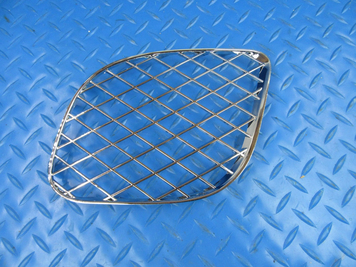 Bentley Continental Flying Spur front bumper left chrome grille #9112