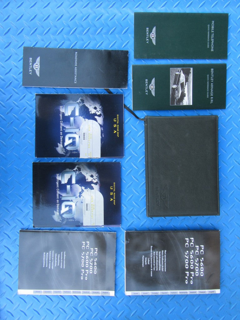 Bentley Arnage R owner's manuals handbooks #0628