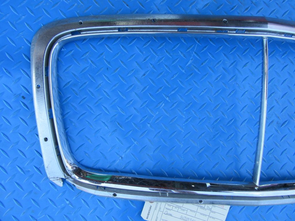 Bentley Continental GT GTC radiator grille chrome surround trim #8033