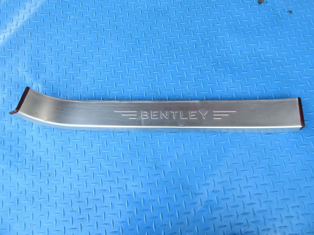 Bentley Continental Flying Spur front left door sill plate #1115