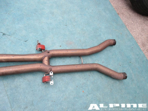 Bentley Continental Flying Spur mid exhaust pipes with Cats #2