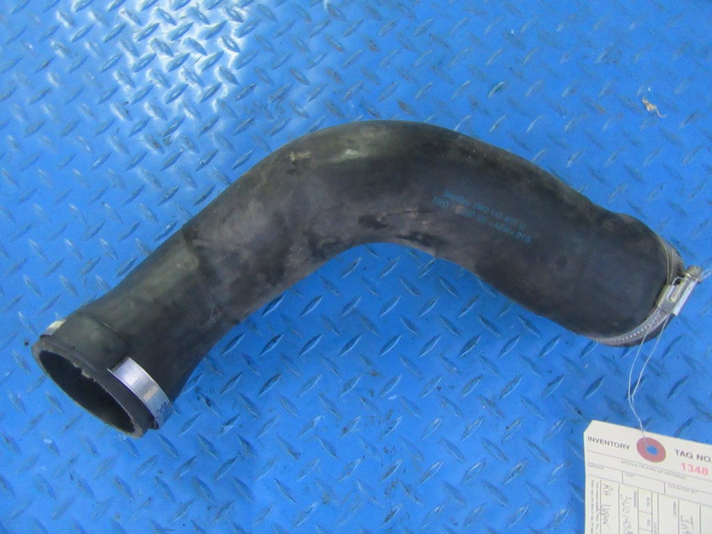 Bentley Continental Flying Spur GT GTC right upper intercooler tube hose #1348