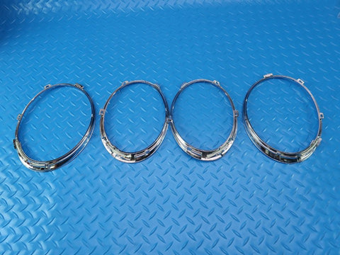 Bentley Gt Gtc Flying Spur headlight chrome trim rings #9356