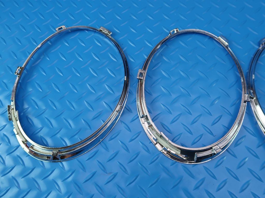 Bentley Gt Gtc Flying Spur headlight chrome trim rings #9356