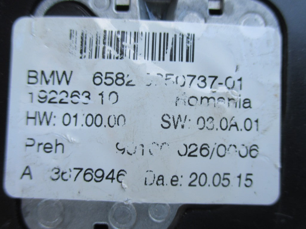 Rolls Royce Ghost Dawn Wraith radio menu screen touch controller #3833