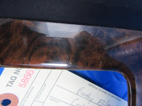 Bentley Flying Spur GT GTC center console wood trim #5866