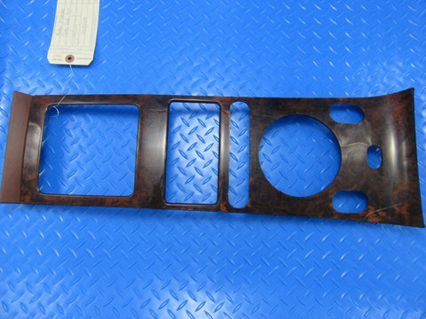 Bentley Flying Spur GT GTC center console wood trim #5867