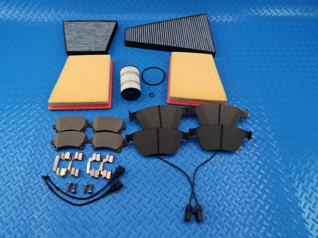 Bentley Continental Gt Gtc F/S V8 brake pads filters service kit #9792