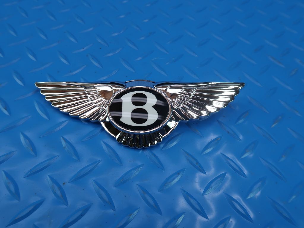 Bentley Continental Gtc Gt grille B badge emblem crest wings #9846