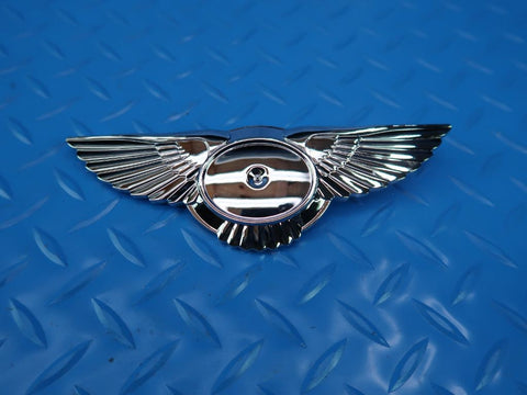 Bentley Continental Gtc Gt grille red B badge emblem crest wings #9848