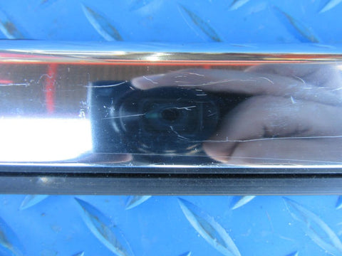 Rolls Royce Ghost left rear door window lower chrome trim #8360