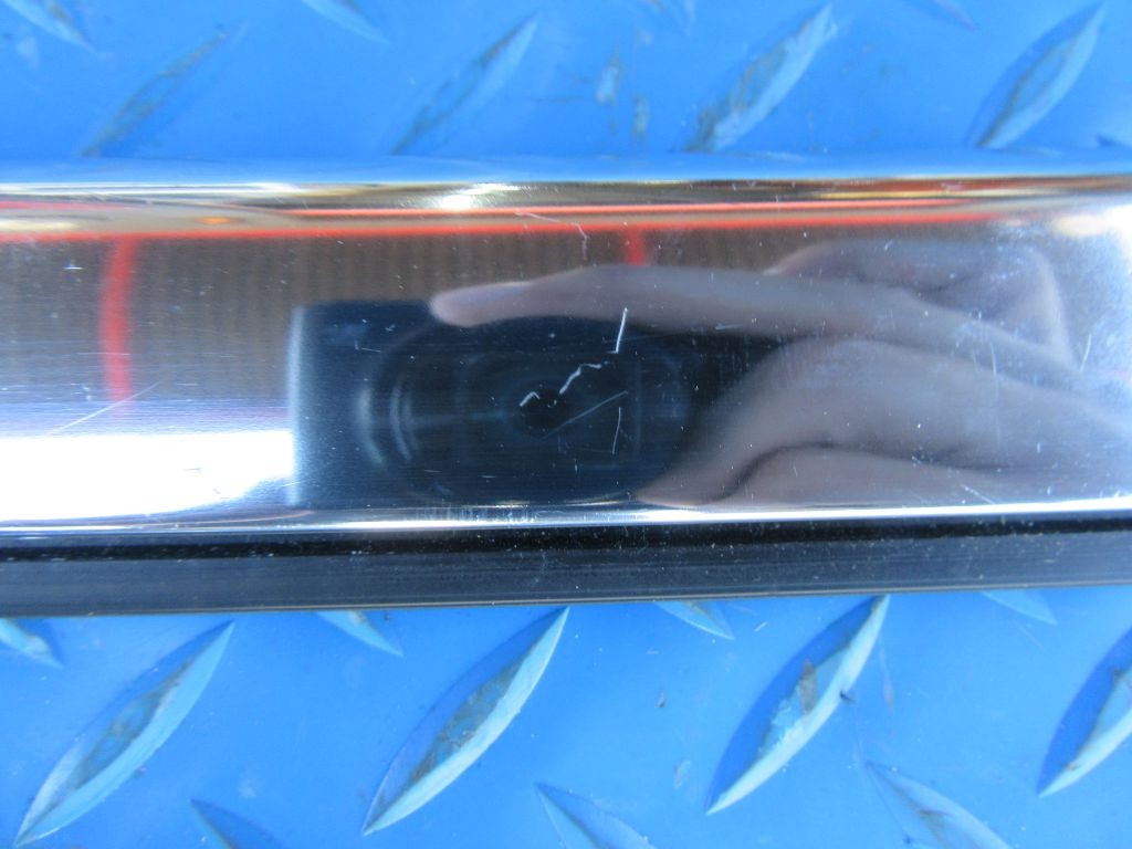 Rolls Royce Ghost left rear door window lower chrome trim #8360