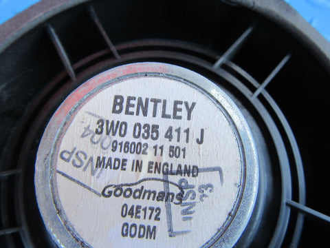 Bentley Continental GT right door speaker #0132