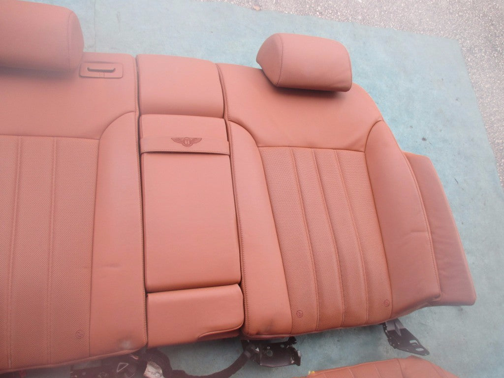 Bentley Continental Flying Spur rear seats saddle