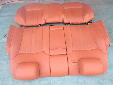 Bentley Continental Flying Spur rear seats saddle