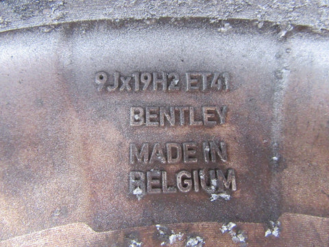 19" Bentley Continental Flying Spur GT GTC chrome wheel rim #5959