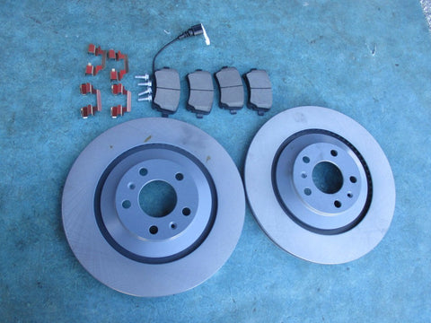 Bentley Gt Gtc Flying Spur rear aftermarket rotor brakes brake pads set #4927