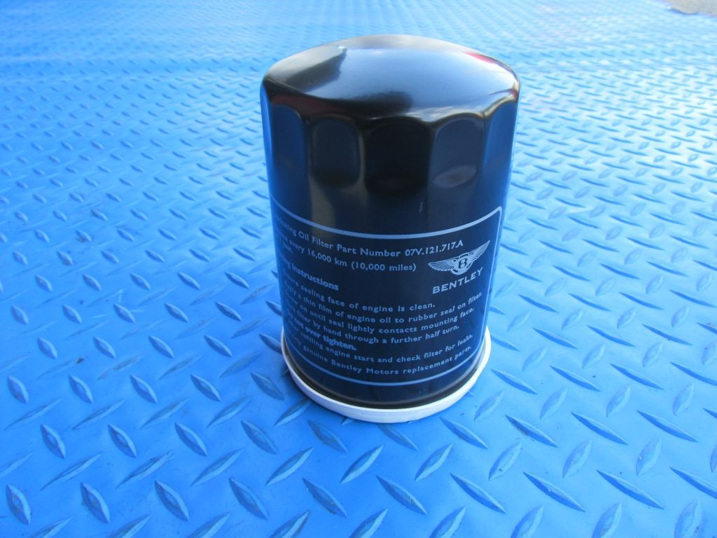 Bentley Mulsanne oil filter OEM #1608