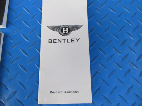 Bentley Continental GTC service handbooks #0104