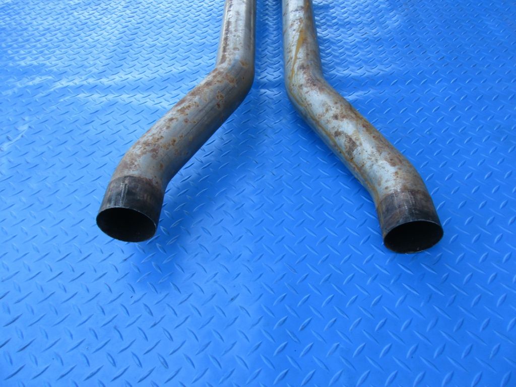 Bentley Continental Flying Spur GT GTC rear catalytic converters cat exhaust mid pipe #8362