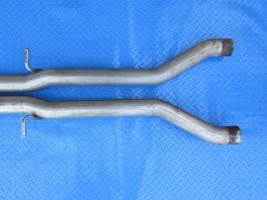 Bentley Continental Flying Spur GT GTC rear catalytic converters cat exhaust mid pipe #8362