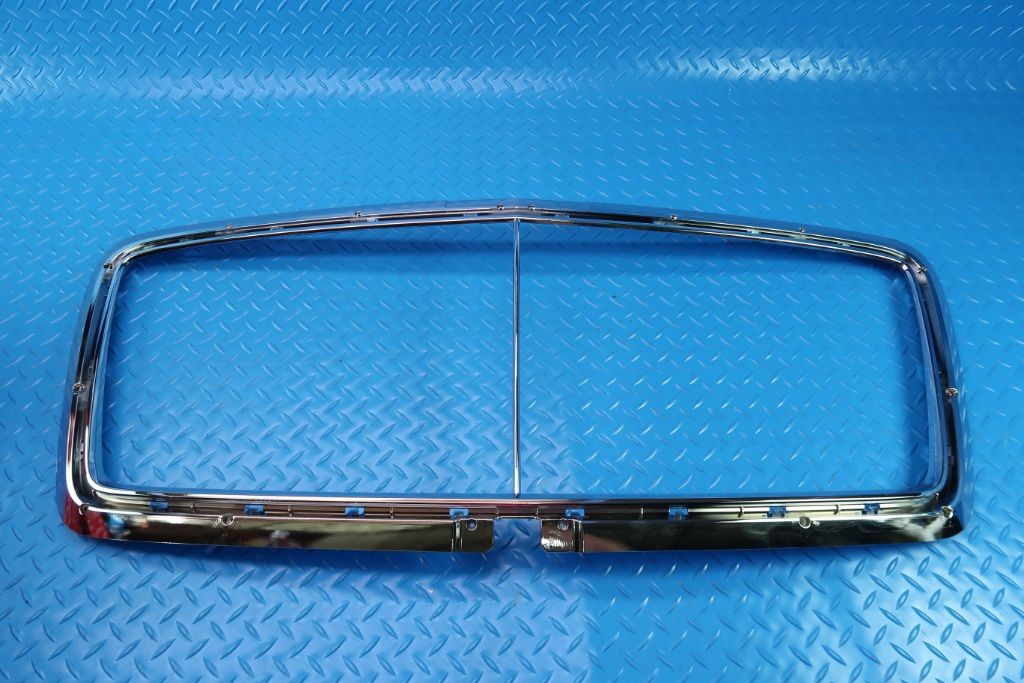 Bentley Bentayga front center grille inserts + chrome trim #9895