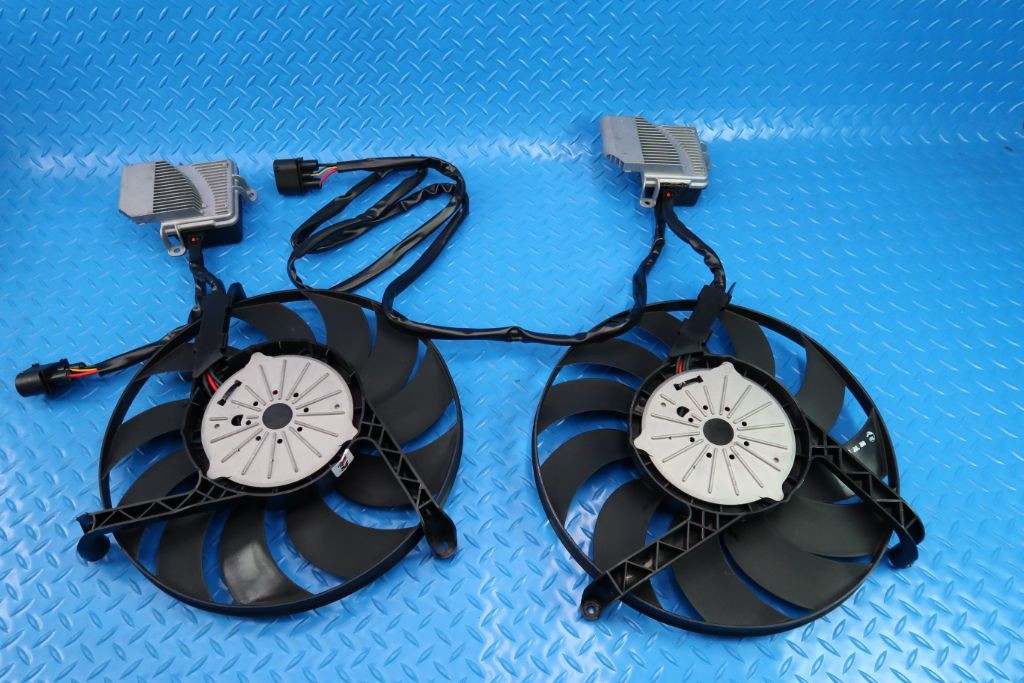 Bentley Continental Flying Spur GT GTC radiator cooling fan 2pcs #9885