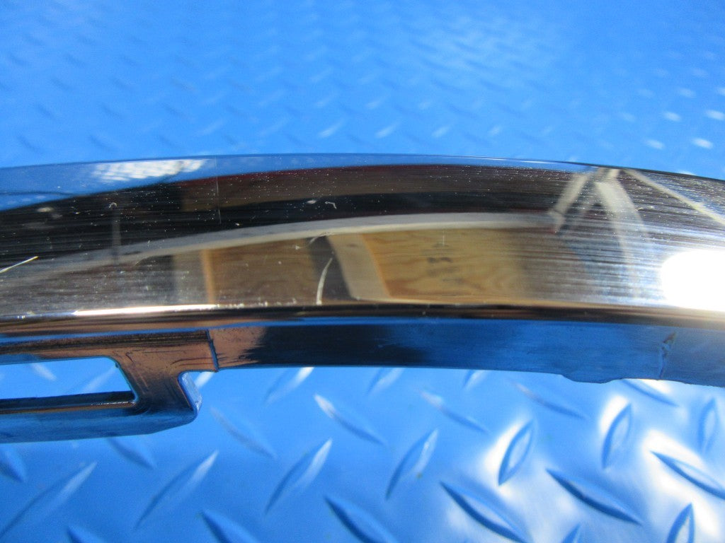 Bentley GT GTC rear bumper left chrome trim #6000