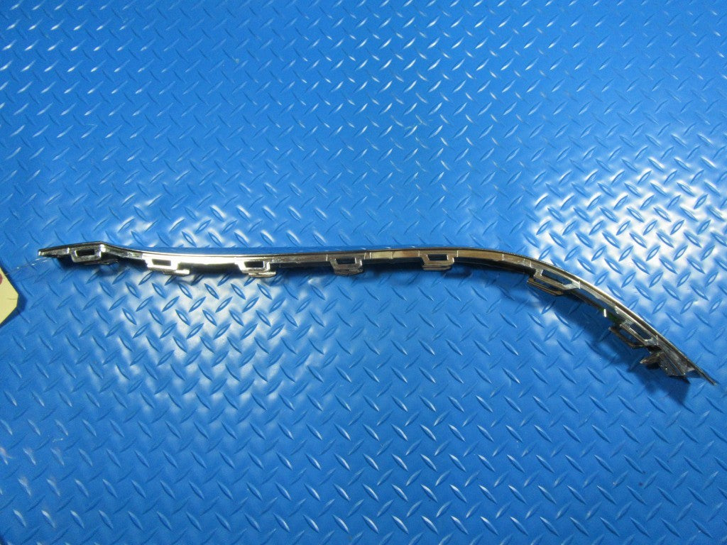 Bentley GT GTC rear bumper left chrome trim #6000