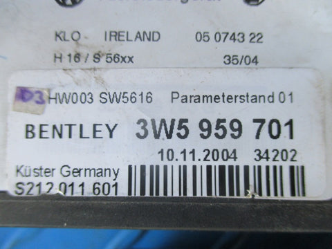 Bentley Continental Flying Spur front left window motor #5055