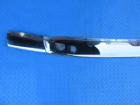 Bentley Arnage rear bumper upper chrome trim #7458