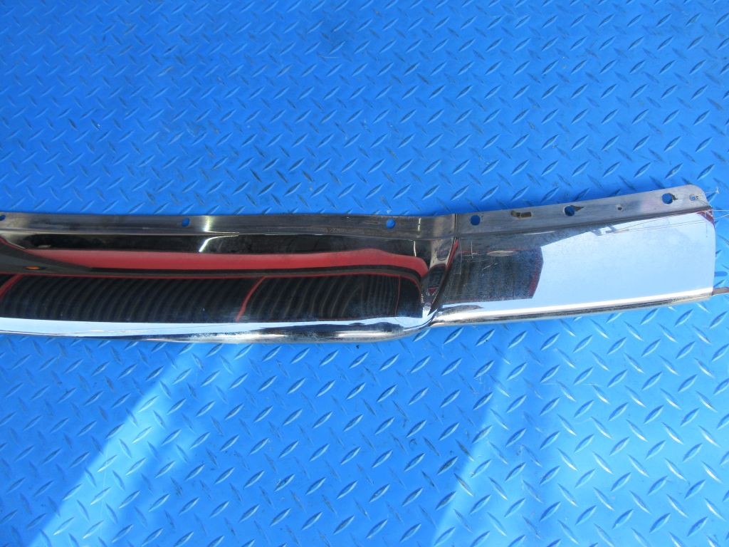 Bentley Arnage rear bumper upper chrome trim #7458