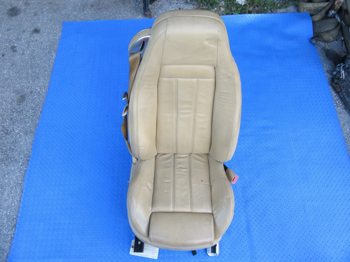 Bentley Continental GT right front seat tan #1732