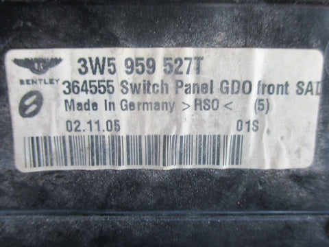 Bentley Continental Flying Spur front overhead console #5064