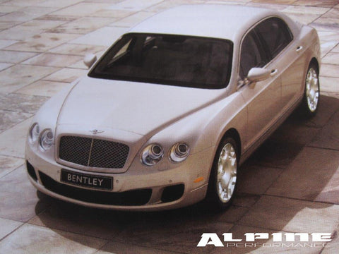 Bentley Continentyal Flying Spur owners manual - in French